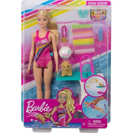 Κούκλα Barbie Κολυμβήτρια (GHK23)