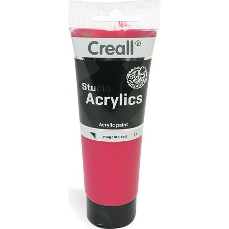 Ακρυλικό χρώμα creall studio 120ml tube 13 magenta red