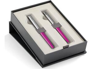 Σετ κασετίνα δώρου Στυλό PARKER JOTTER CR ST.STEEL ORIG. CT MAGENTA (RB-BP)