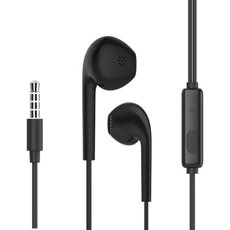 Ακουστικά CELEBRAT earphones G12 με μικρόφωνο, 14.2mm, 1.2m, μαύρο