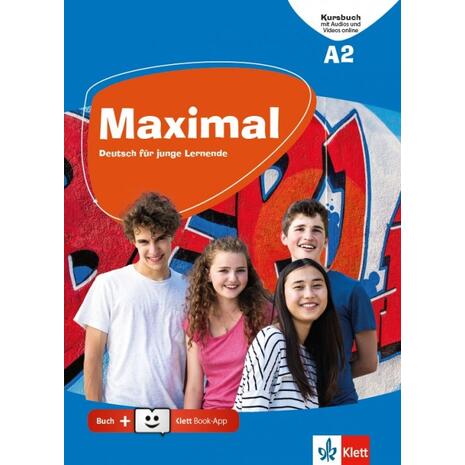 Maximal A2, Kursbuch mit Audios und Videos online + Klett Book-App-Code (978-960-582-120-3)