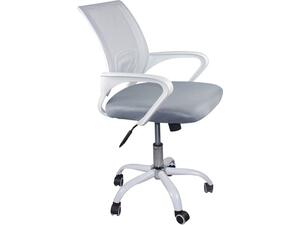 Καρέκλα Γραφείου BF2101-SW με ανάκλιση Άσπρο / Mesh Γκρι [Ε-00022757] ΕΟ254,1SW (1 τεμάχιο)