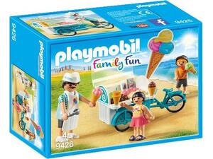 Playmobil Παγωτατζής Με Ποδήλατο Ψυγείο - Ice Cream Cart 9426