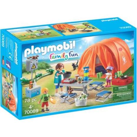 Playmobil Οικογενειακή Σκηνή Camping