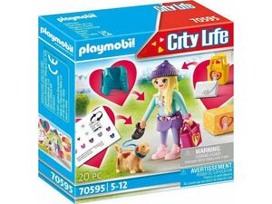 Playmobil Fashion Girl με Σκυλάκι