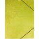 Φάκελος με λάστιχο GROOVY τύπου πρεσπάν 26x35cm κίτρινο