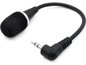 Εύκαμπτο μικρόφωνο Powertech 3,5mm μαύρο