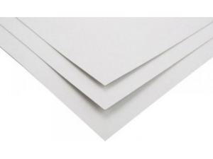 Χαρτόνι κουσέ Λευκό - Λευκό 70x100. 300γρ