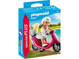 Playmobil Κορίτσι με Σκούτερ 9084