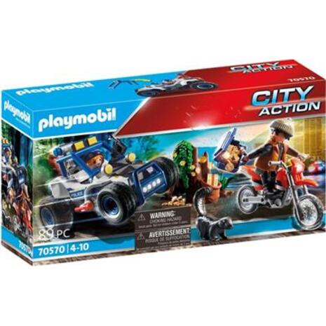 Playmobil City Action Αστυνομική Καταδίωξη Off-Road 70570