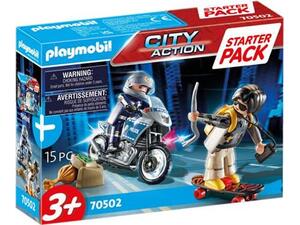 Playmobil Starter Pack Αστυνομική Καταδίωξη 70502