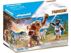 Playmobil History Ο Οδυσσέας & ο Κύκλωπας Πολύφημος (70470)