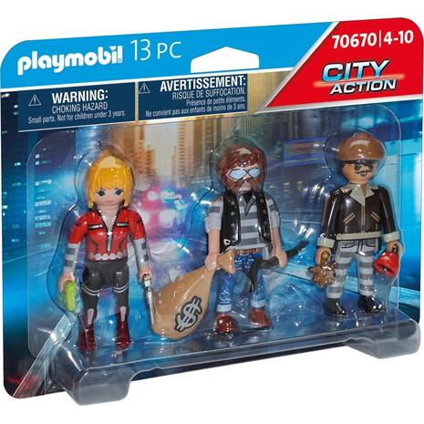 Playmobil City Action Ομάδα Ληστών 70670