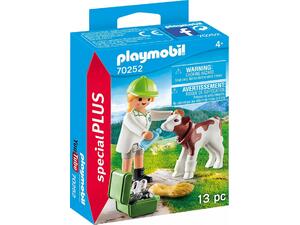 Playmobil Special Plus Vet With Calf Κτηνίατρος Με Μοσχαράκι 70252