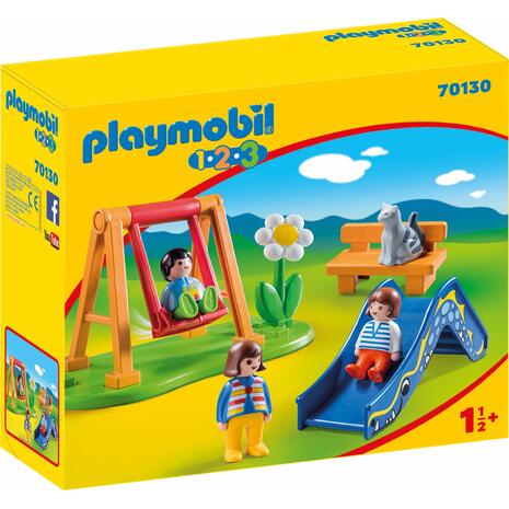 Playmobil 1-2-3 Παιδική Χαρά 70130