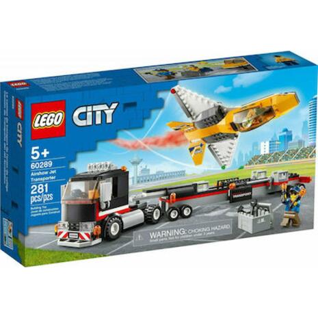 LEGO City Airshow Jet Transporter 60289