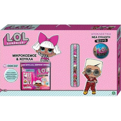 Λαμπάδα L.O.L. Suprise Μικρόκοσμος Και Κούκλα (LLUF4000)