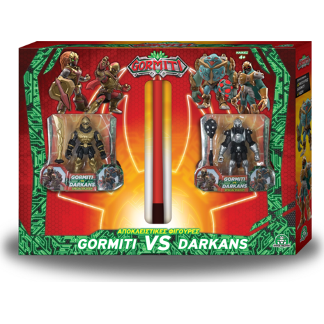 Λαμπάδα Gormiti VS Darkans Με Αποκλειστικές Φιγούρες s2 gre16811