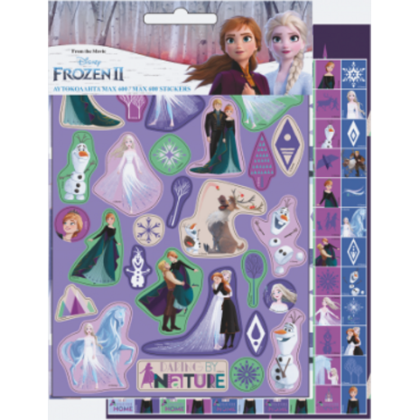 Αυτοκόλλητα GIM Max Stickers Frozen  (600 αυτοκόλλητα) (771-81179)