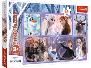 Πάζλ Trefl Frozen 24 τεμάχια 60X40cm (14345)