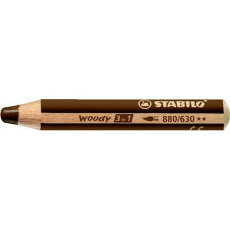 Κραγιόν Stabilo Woody  880/630 BURNT UMBER