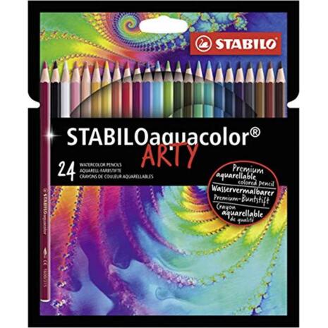 Ξυλομπογιές Stabilo ARTY 1624 24(τεμ) Αquarel