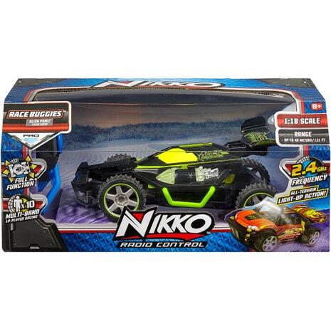 Τηλεκατευθυνόμενο Αυτοκίνητο Nikko RC Race Buggies Alien Panic Green 34/10043