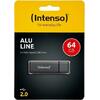 Intenso Alu Line 64GB USB 2.0 Antracite (3521491)
