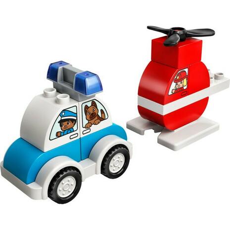 Lego Duplo: Fire Helicopter Police Car 10957