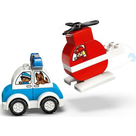 Lego Duplo: Fire Helicopter Police Car 10957