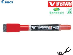 Μαρκαδόρος πίνακα Pilot V Board με σπόγγο κόκκινο EXTRA FINE WBME-VS-EF-R
