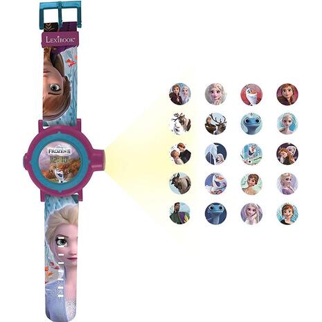 Ψηφιακό ρολόι Lexibook Ρολόι Frozen ΙΙ Με Προτζέκτορα (820-85791)