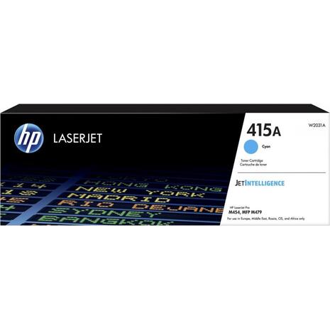 Toner εκτυπωτή HP 415a cyan W2031A