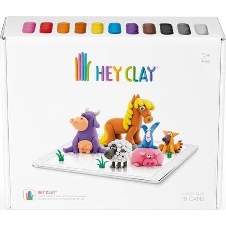 Hey Clay Claymates Ζωάκια Πολύχρωμο (440002)