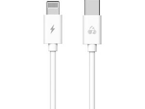 Καλώδιο USB POWERTECH Type C σε Lightning 20W 3A 1m λευκό