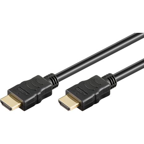 Καλώδιο HDMI με Ethernet GOOBAY 51822, 4K 3D, 30AWG, CCS, 5m