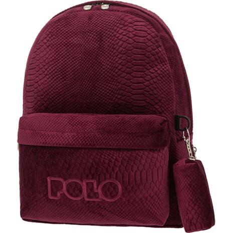 Σακίδιο πλάτης 1+1 θέσεων POLO Limited Edition Μπορντώ (9-01-125-3300 2021)