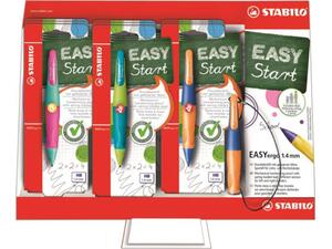 Σετ Μηχανικό μολύβι Stabilo Easy Start 3.15mm με ξύστρα για αριστερόχειρες