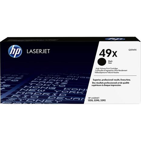 Toner εκτυπωτή HP Q5949X BLACK Laserjet 1320 ΔΙΠΛΗ ΚΑΤΑΧΩΡΗΣΗ