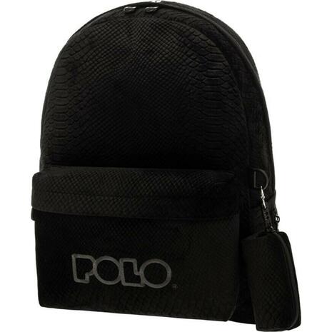 Σακίδιο πλάτης 1+1 θέσεων POLO Limited Edition mini μαύρο (9-07-168-2002 2021)