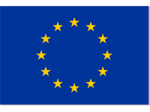 Σημαία Ευρωπαικής Ένωσης 1.10x1.65m πολυεστερική