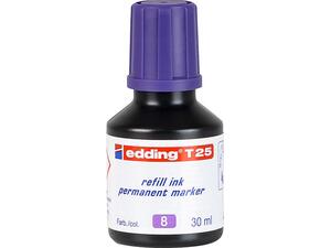 Μελάνι για μαρκαδόρο ανεξίτηλο EDDING T-25 30ml βιολέ