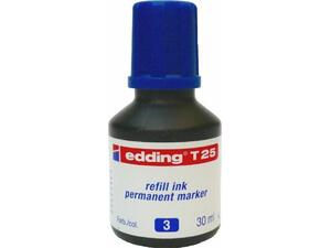 Μελάνι για μαρκαδόρο ανεξίτηλο EDDING T-25 30ml μπλε