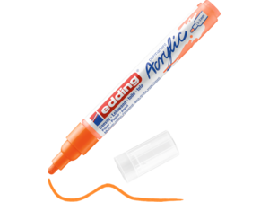 Μαρκαδόρος ακρυλικός Edding 5100 2-3mm fluorescent orange