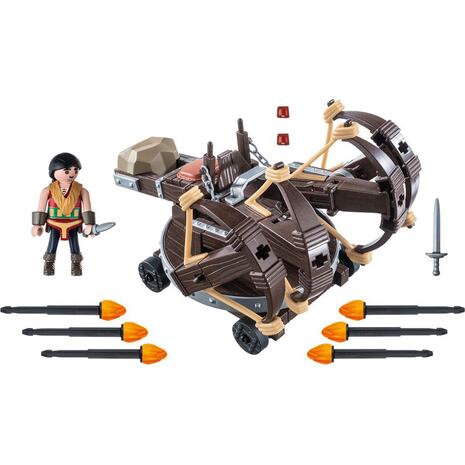 Ερετ με 4απλή Βαλίστρα και Βέλη Φωτιάς Dragons Playmobil
