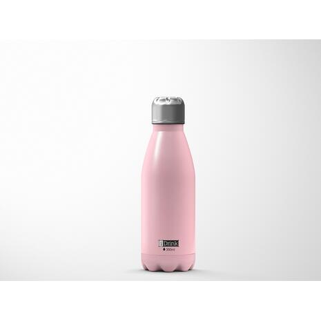 Μπουκάλι θερμός i drink id0315 therm bottle 350ml pas.pink
