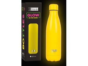 Μπουκάλι θερμός i drink id0042 therm bottle 500ml gl.yello