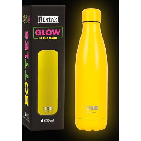 Μπουκάλι θερμός i drink id0042 therm bottle 500ml gl.yello