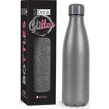 Μπουκάλι θερμός i drink id0030 therm bottle 500ml gl.silver