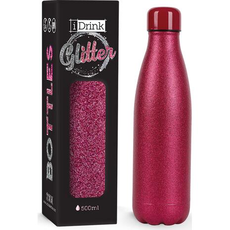 Μπουκάλι θερμός i drink id0032 therm bottle 500ml gl.pink